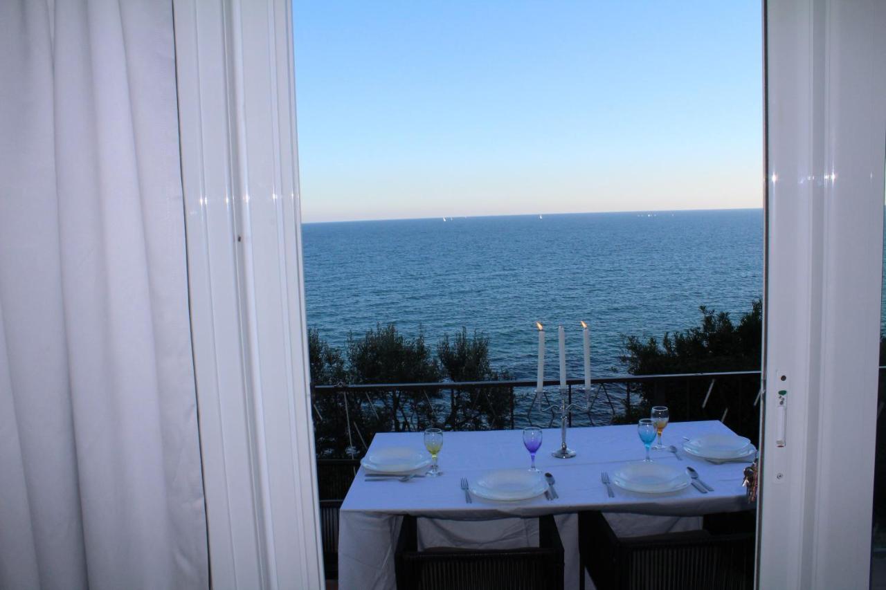 Conca Verde C21- Beach Front Little Villas Pool, Private Jacuzzi Sea View Andora Exterior foto